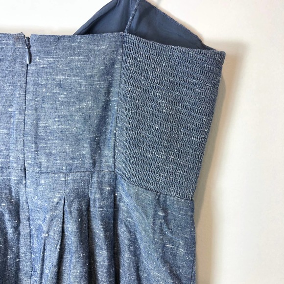 Madewell Blue Mini Dress - Picture 7 of 10